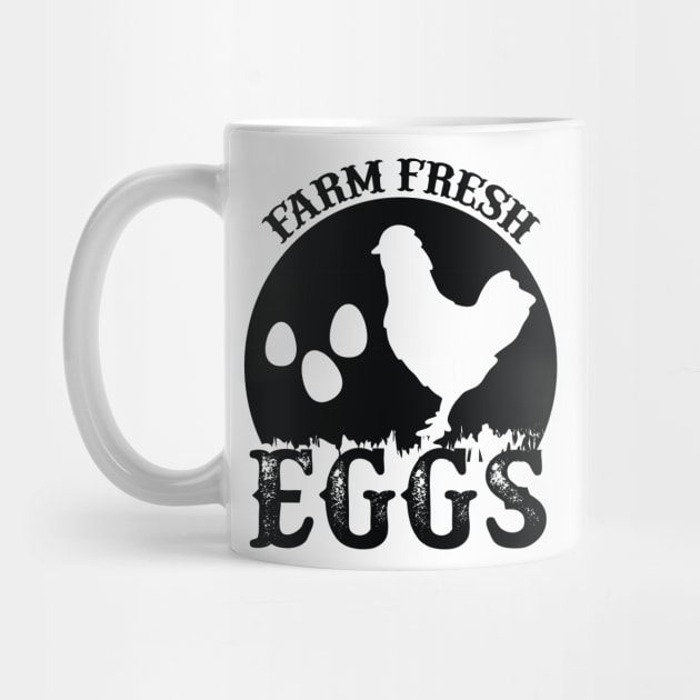 Farm Fresh Eggs T Shirt For Women Men by Pretr=ty